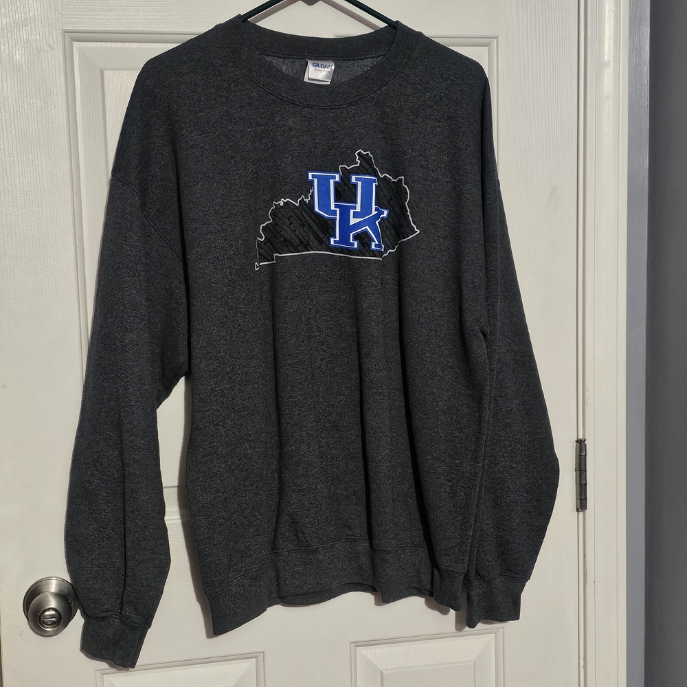 Gray UK Logo Sweatshirt